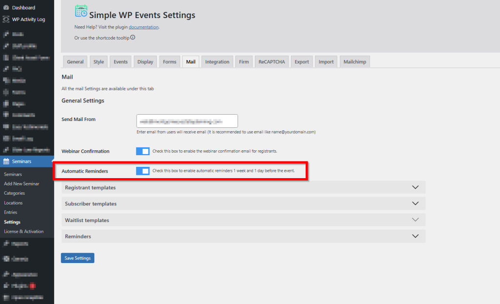 Step 4: Set Up Automated Reminders
