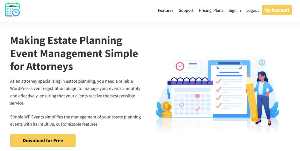 simplewpevents Free Event Ticketing Systems